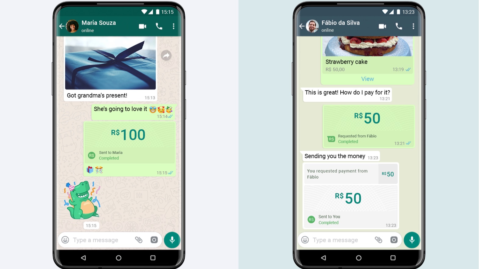 Instant WhatsApp Payments